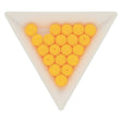 Recycelte Glasperlen 8 mm - Neon Bubbles Sunflower - PerlineBeads