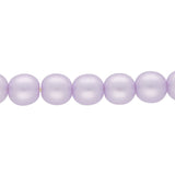 Recycelte Glasperlen 8 mm - Pearly Lilac Bubbles - PerlineBeads