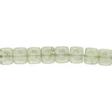 Recycelte Glasperlen "Cubes" - Green - PerlineBeads