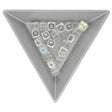 Recycelte Glasperlen "Cubes" - Metallic Ice - PerlineBeads