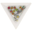 Recycelte Glasperlen "Cubes" - Metallic Rainbow - PerlineBeads