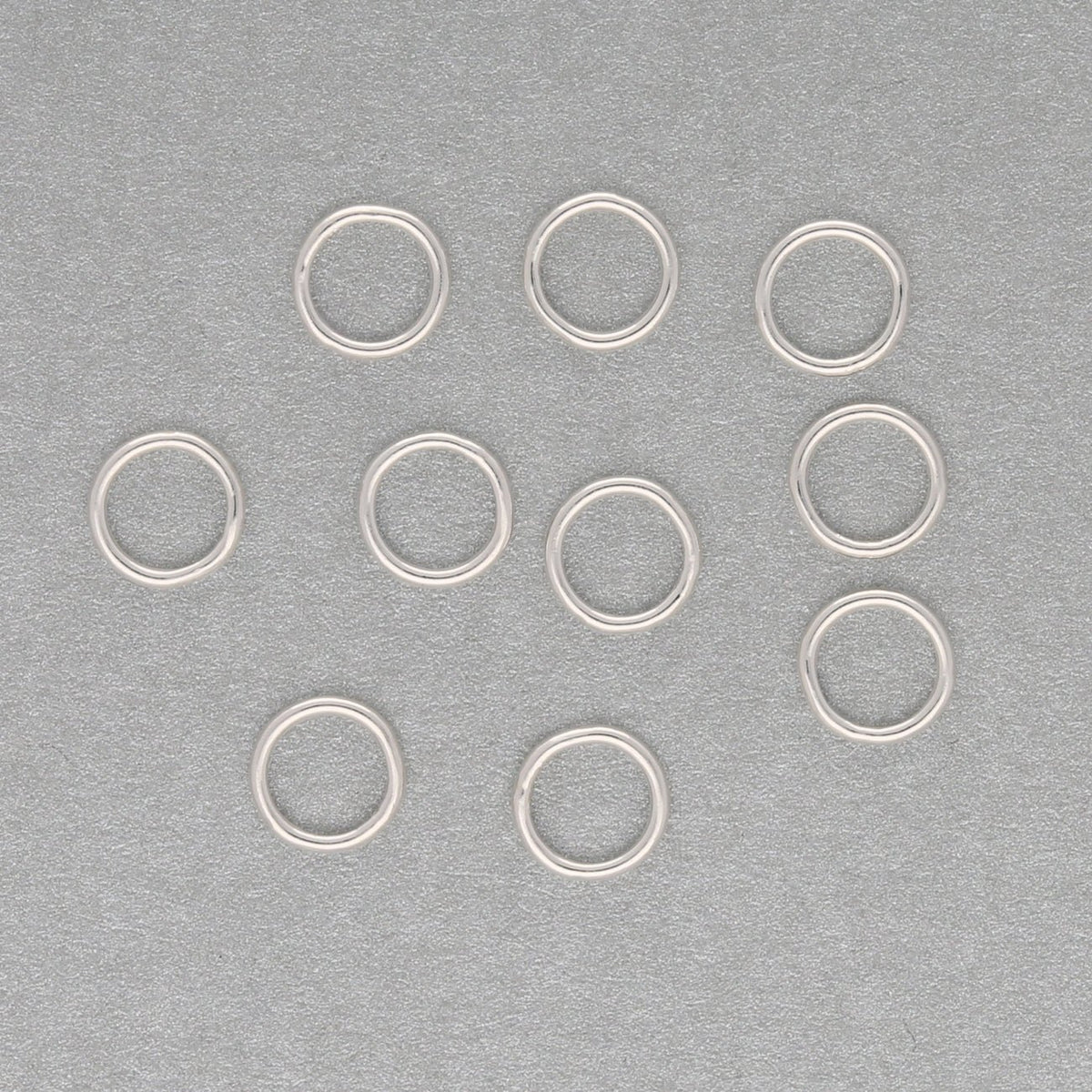 Ringe geschlossen 5 mm – Sterling Silber - PerlineBeads
