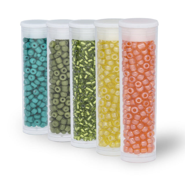 Rocailles Glasperlen Mix 8/0 unregelmässige Grösse – Autumn - PerlineBeads