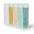 Rocailles Glasperlen Mix 8/0 unregelmässige Grösse – Cotton Candy - PerlineBeads
