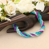 Rocailles Glasperlen Mix 8/0 unregelmässige Grösse – Dancing Waves - PerlineBeads