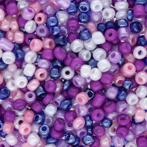 Rocailles Glasperlen Mix 8/0 unregelmässige Grösse – Dreamcatcher - PerlineBeads