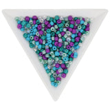 Rocailles Glasperlen Mix 8/0 unregelmässige Grösse – Seafoam Serenade - PerlineBeads