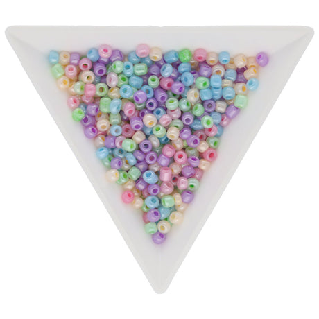 Rocailles Glasperlen Mix 8/0 unregelmässige Grösse – Sorbet - PerlineBeads