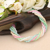 Rocailles Glasperlen Mix 8/0 unregelmässige Grösse – Spring - PerlineBeads