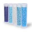 Rocailles Glasperlen Mix 8/0 unregelmässige Grösse – Winter - PerlineBeads