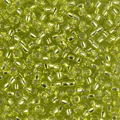 Rocailles-Perlen Miyuki 11/0 – Chartruese - PerlineBeads