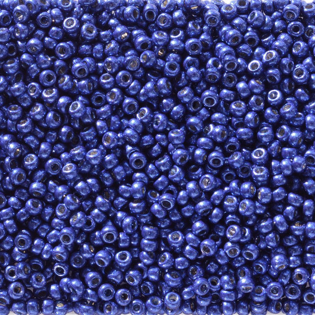 Rocailles-Perlen Miyuki 11/0 – Duracoat Galvanized Navy - PerlineBeads