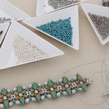 Rocailles-Perlen Miyuki 11/0 – Duracoat Galvanized Seafoam - PerlineBeads