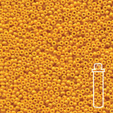 Rocailles-Perlen Miyuki 11/0 – Duracoat Opaque Dyed Yellow - PerlineBeads