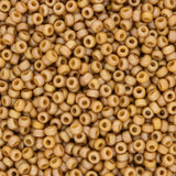 Rocailles-Perlen Miyuki 11/0 – Frost Opaque Glaze Rainbow Pistachio - PerlineBeads
