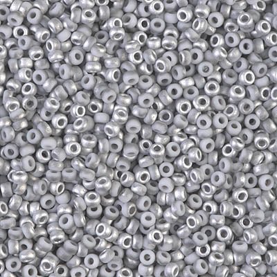 Rocailles-Perlen Miyuki 11/0 – Labrador Matte - PerlineBeads