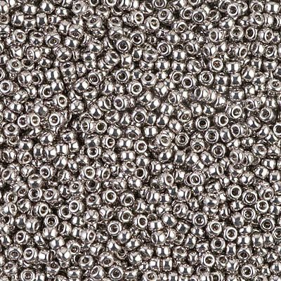 Rocailles-Perlen Miyuki 11/0 – Nickel Plated - PerlineBeads