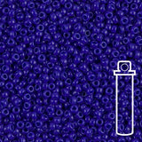 Rocailles-Perlen Miyuki 11/0 – Opaque Cobalt - PerlineBeads