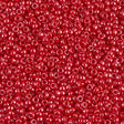 Rocailles-Perlen Miyuki 11/0 – Opaque Red Luster - PerlineBeads