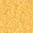 Rocailles-Perlen Miyuki 11/0 – Semi-Matte Dafodil Lined Crystal - PerlineBeads