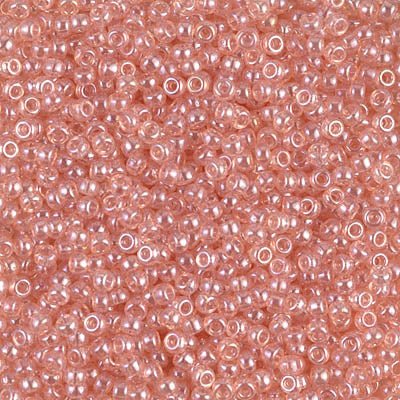 Rocailles-Perlen Miyuki 11/0 – Shell Pink Luster - PerlineBeads