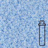 Rocailles-Perlen Miyuki 11/0 – Sky Blue Ceylon - PerlineBeads