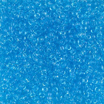 Rocailles-Perlen Miyuki 11/0 – Transparent Light Blue - PerlineBeads