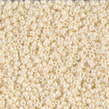 Rocailles-Perlen Miyuki 15/0 – Ceylon Light Yellow - PerlineBeads