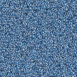 Rocailles-Perlen Miyuki 15/0 – Dark Sky Blue Ceylon - PerlineBeads