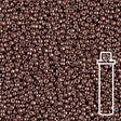 Rocailles-Perlen Miyuki 15/0 – Duracoat Dark Mauve - PerlineBeads