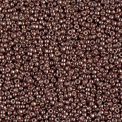 Rocailles-Perlen Miyuki 15/0 – Duracoat Dark Mauve - PerlineBeads