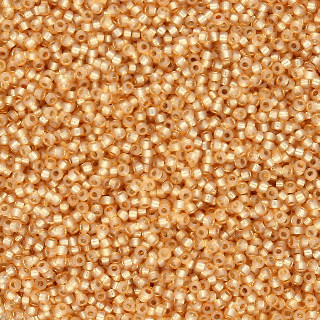 Rocailles-Perlen Miyuki 15/0 – Duracoat Golden Flax - PerlineBeads