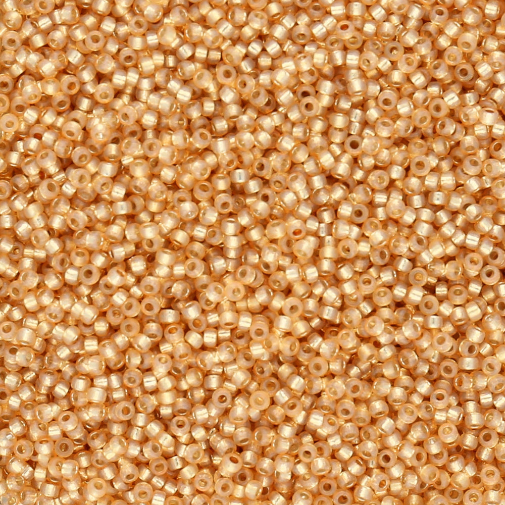 Rocailles-Perlen Miyuki 15/0 – Duracoat Golden Flax - PerlineBeads