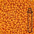 Rocailles-Perlen Miyuki 15/0 – Duracoat Opaque Dyed Orange - PerlineBeads