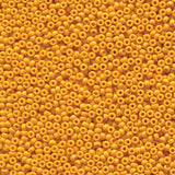 Rocailles-Perlen Miyuki 15/0 – Duracoat Opaque Dyed Yellow - PerlineBeads