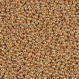Rocailles-Perlen Miyuki 15/0 – Galvanized Yellow Gold - PerlineBeads