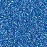 Rocailles-Perlen Miyuki 15/0 – Lined Blue AB - PerlineBeads