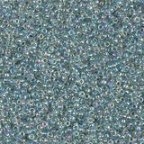 Rocailles-Perlen Miyuki 15/0 – Lined Light Seafoam AB - PerlineBeads