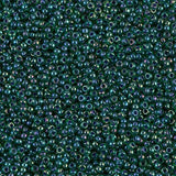 Rocailles-Perlen Miyuki 15/0 – Luster Teal Iris - PerlineBeads