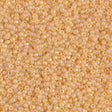 Rocailles-Perlen Miyuki 15/0 – Matte Cantaloupe AB - PerlineBeads