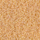 Rocailles-Perlen Miyuki 15/0 – Matte Cantaloupe AB - PerlineBeads