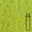 Rocailles-Perlen Miyuki 15/0 – Matte Chartreuse AB - PerlineBeads