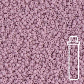 Rocailles-Perlen Miyuki 15/0 – Matte Rose - PerlineBeads