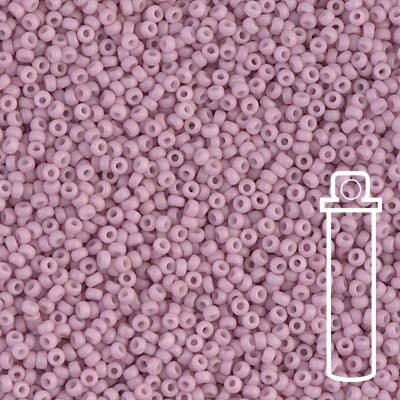 Rocailles-Perlen Miyuki 15/0 – Matte Rose - PerlineBeads