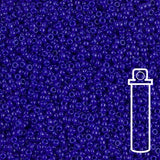Rocailles-Perlen Miyuki 15/0 – Opaque Cobalt Blue - PerlineBeads