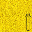 Rocailles-Perlen Miyuki 15/0 – Opaque Yellow - PerlineBeads