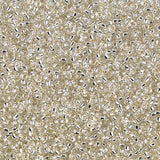 Rocailles-Perlen Miyuki 15/0 – Silver Lined Crystal - PerlineBeads