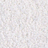 Rocailles-Perlen Miyuki 15/0 – White Pearl - PerlineBeads