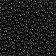 Rocailles-Perlen Miyuki 8/0 – Black Opaque - PerlineBeads