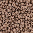 Rocailles-Perlen Miyuki 8/0 – Duracoat Opaque Dyed Gray - PerlineBeads